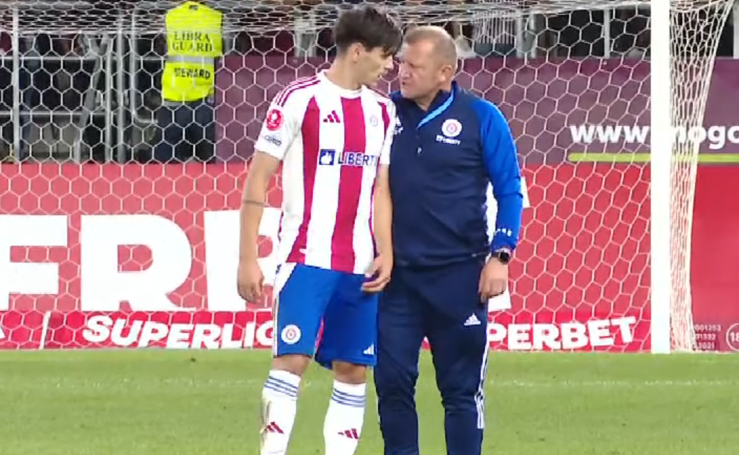 La 9 zile după ce a oferit scene "incredibile", Dorinel Munteanu s a dus "glonț" la alt jucător de la Oțelul