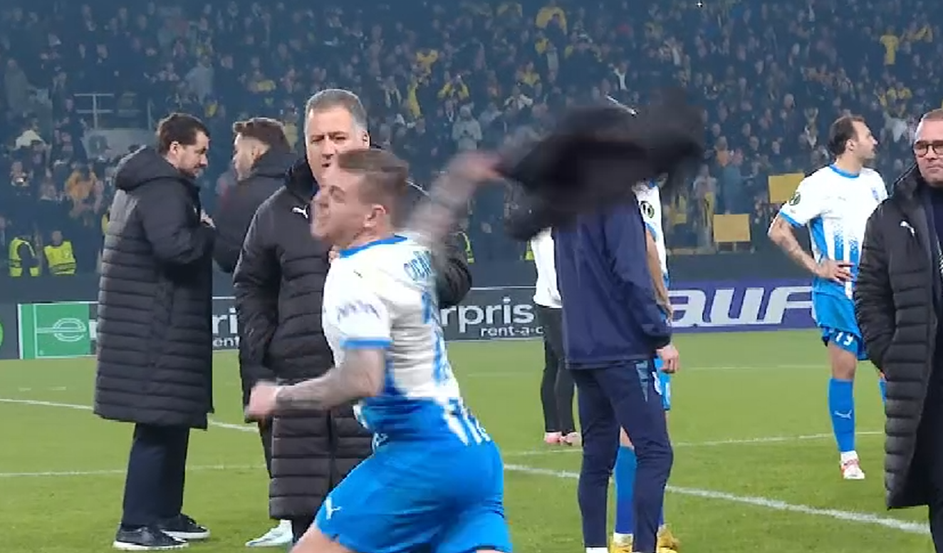 Cicâldău, criză de nervi la Atena! Imagini care nu s au văzut la TV