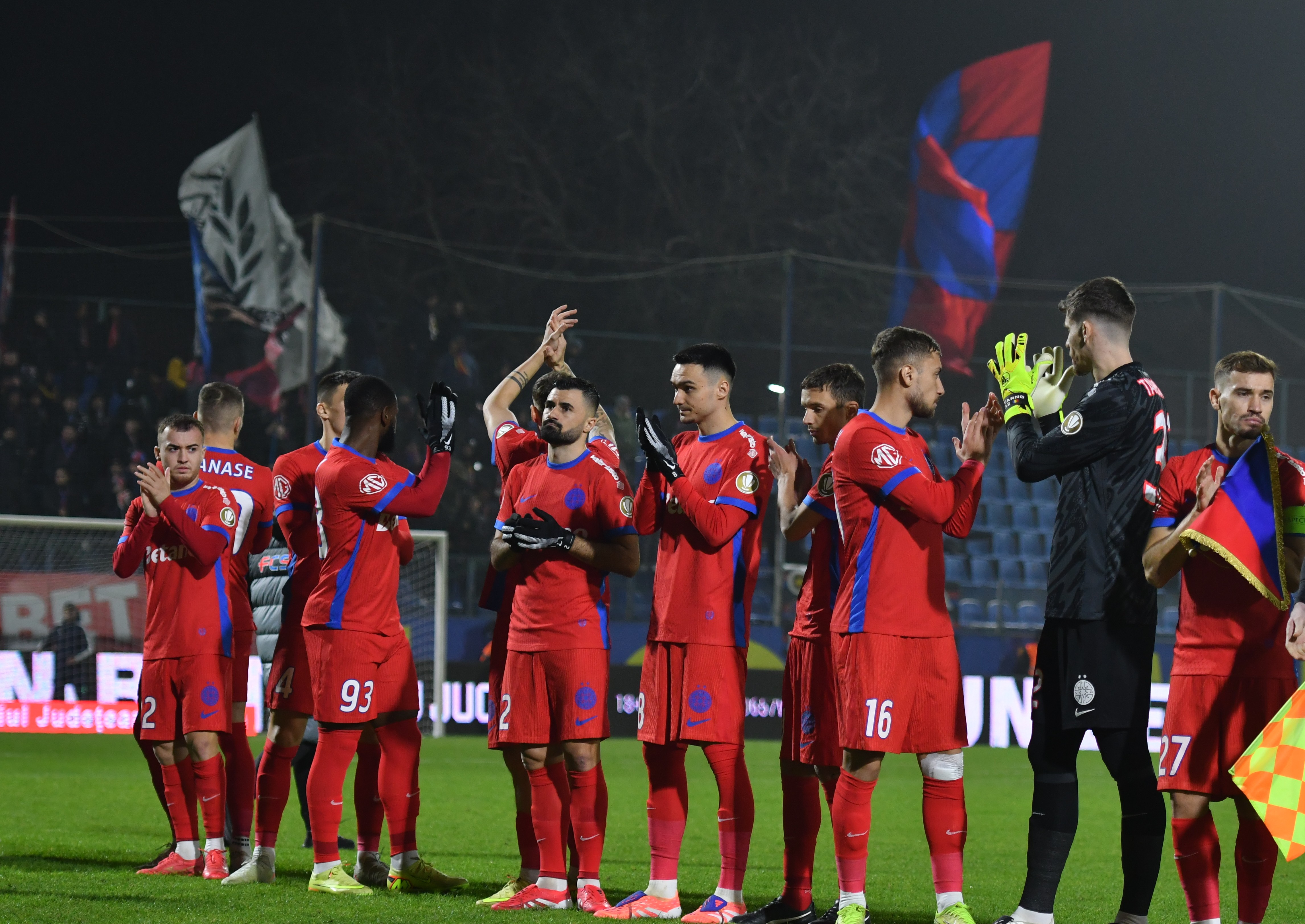Fără discuții: 2 jucători au fost schimbați de FCSB la pauza meciului cu Unirea Slobozia