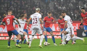 FCSB – Rapid 2 1. Roș albaștrii se impun și se apropie la 2 puncte de play off
