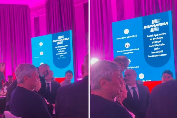 Imagini savuroase! Gigi Becali s a dus la masa lui George Copos și a fost ironizat de rapidist: ”Cine e pe primul loc?” / ”La vrăjeală!”
