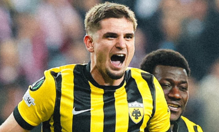 Răzvan Marin e pe val! A dat pasă de gol în Grecia și a fost printre cei mai buni de pe teren