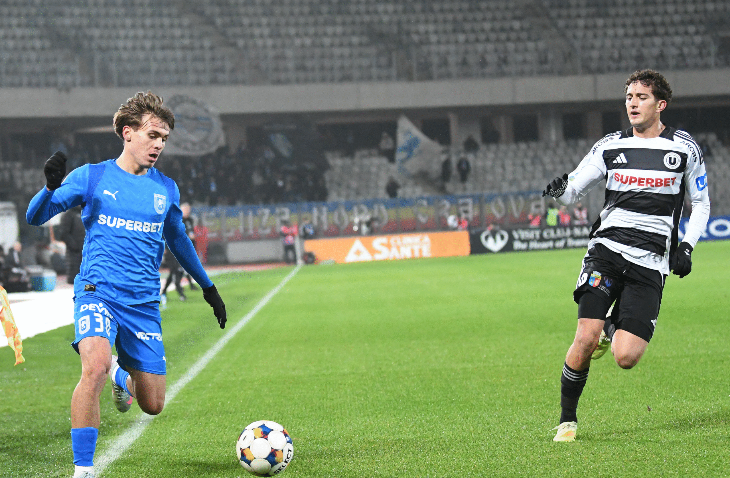 ”U” Cluj Universitatea Craiova 0 0, ACUM, la Digi Sport