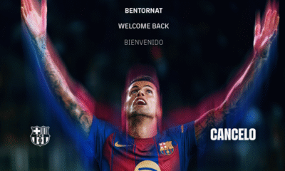 Barcelona l a prezentat pe Joao Cancelo!