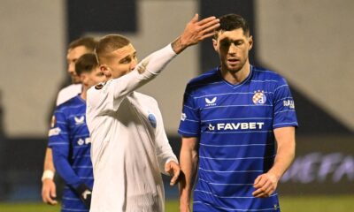 Ce nu s a văzut la TV! Bîrligea, criză de nervi pe bancă în Dinamo Zagreb FCSB 4