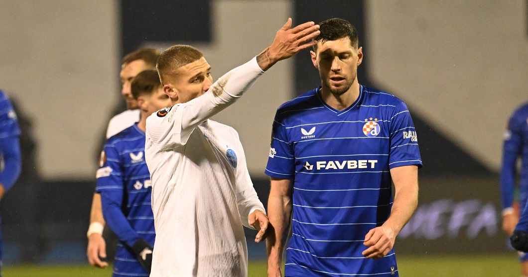 Ce nu s a văzut la TV! Bîrligea, criză de nervi pe bancă în Dinamo Zagreb FCSB 4