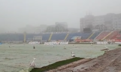 Condiții extreme! Cum arată stadionul din SuperLiga, după ce LPF a reprogramat meciul