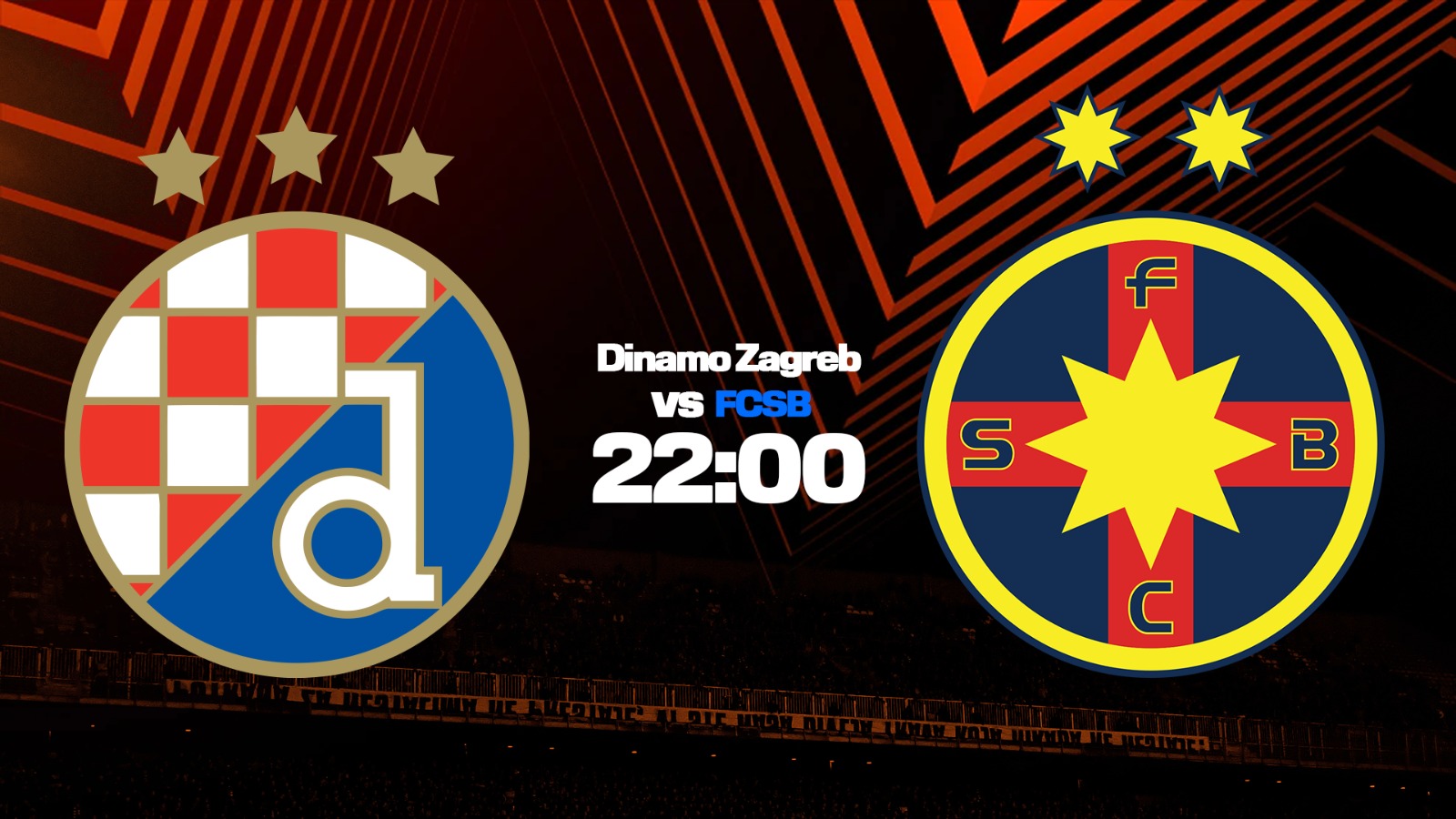 Dinamo Zagreb FCSB | LIVE VIDEO, 22:00, DGS 1. O victorie duce gruparea roș albastră la un pas de play off