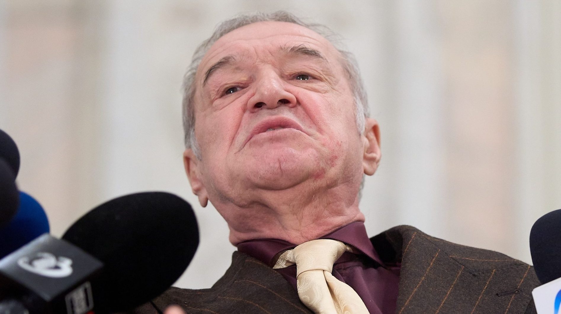 Gigi Becali nici n a vrut să audă: ”Ce faceți? Să plecați?”