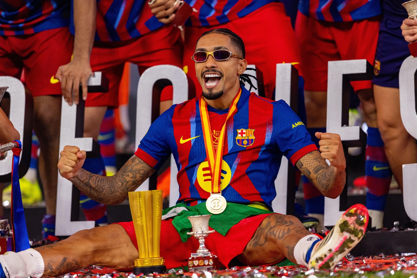 Instant! Raphinha nu s a putut abține după ce Florentino Perez l a dat afară pe Xabi Alonso de la Real Madrid