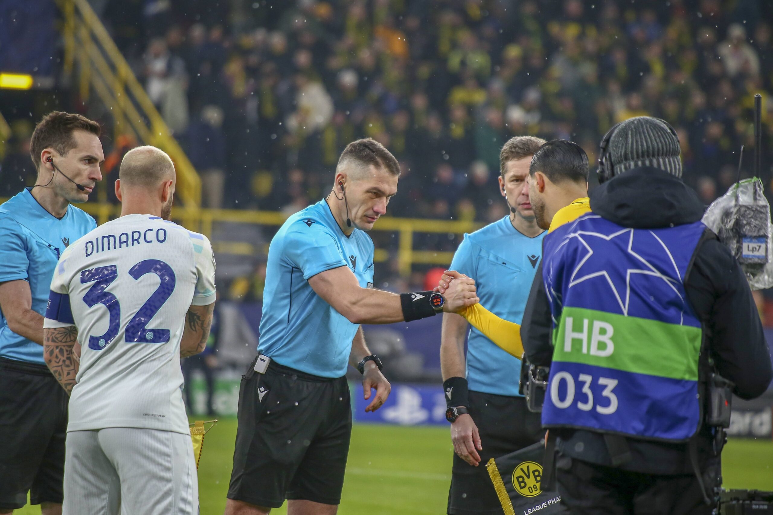 Nota primită de Istvan Kovacs, după ce l a arbitrat pe Chivu în Dortmund Inter