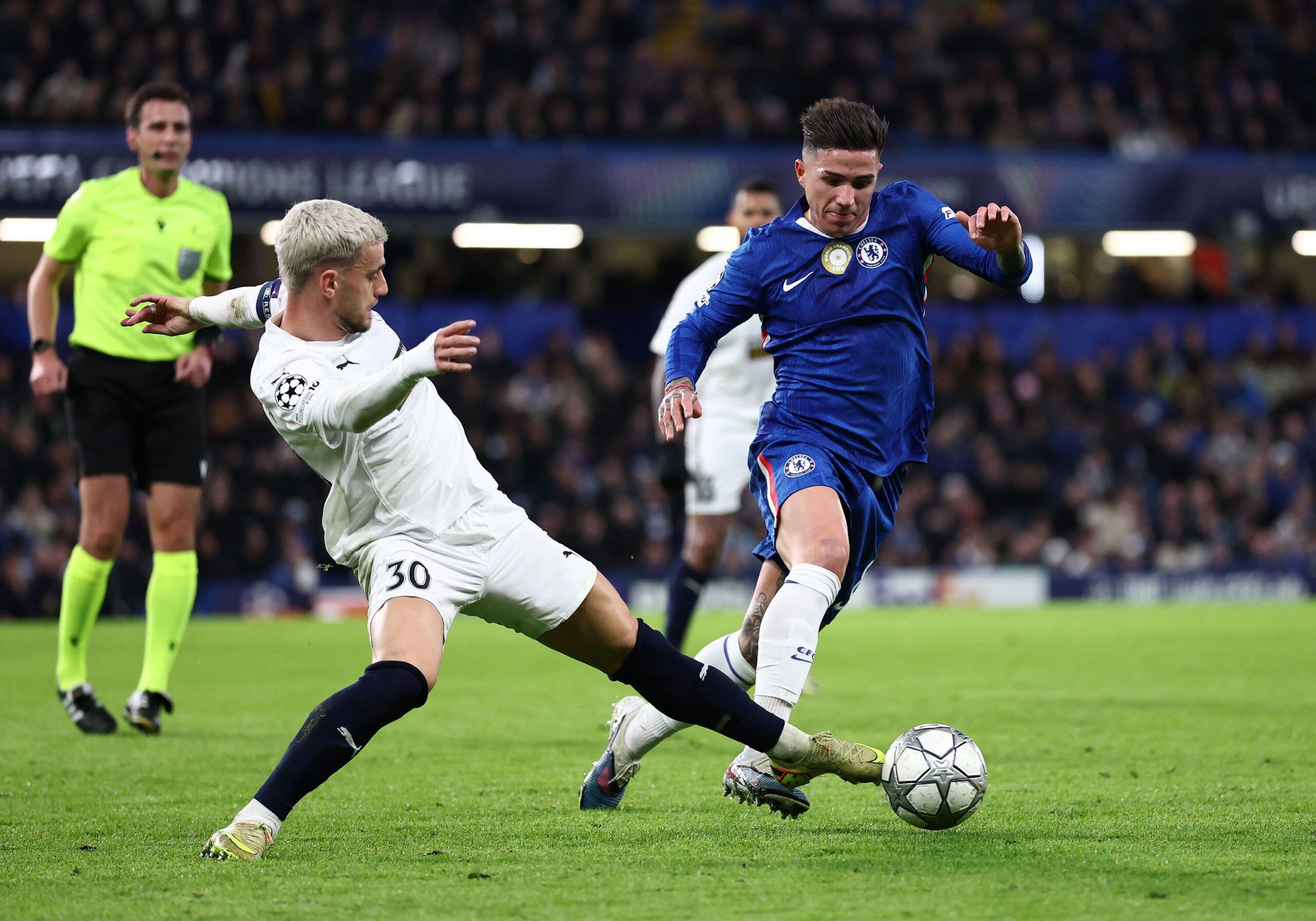 Reacția lui Vlad Dragomir, după ce a fost numărul 1 contra lui Chelsea, în Champions League