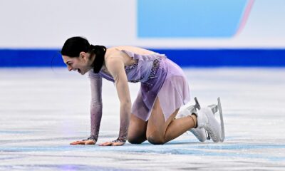 Ropote de aplauze! Românca Julia Sauter a izbucnit în lacrimi, la finalul programului liber de la Europenele de patinaj artistic