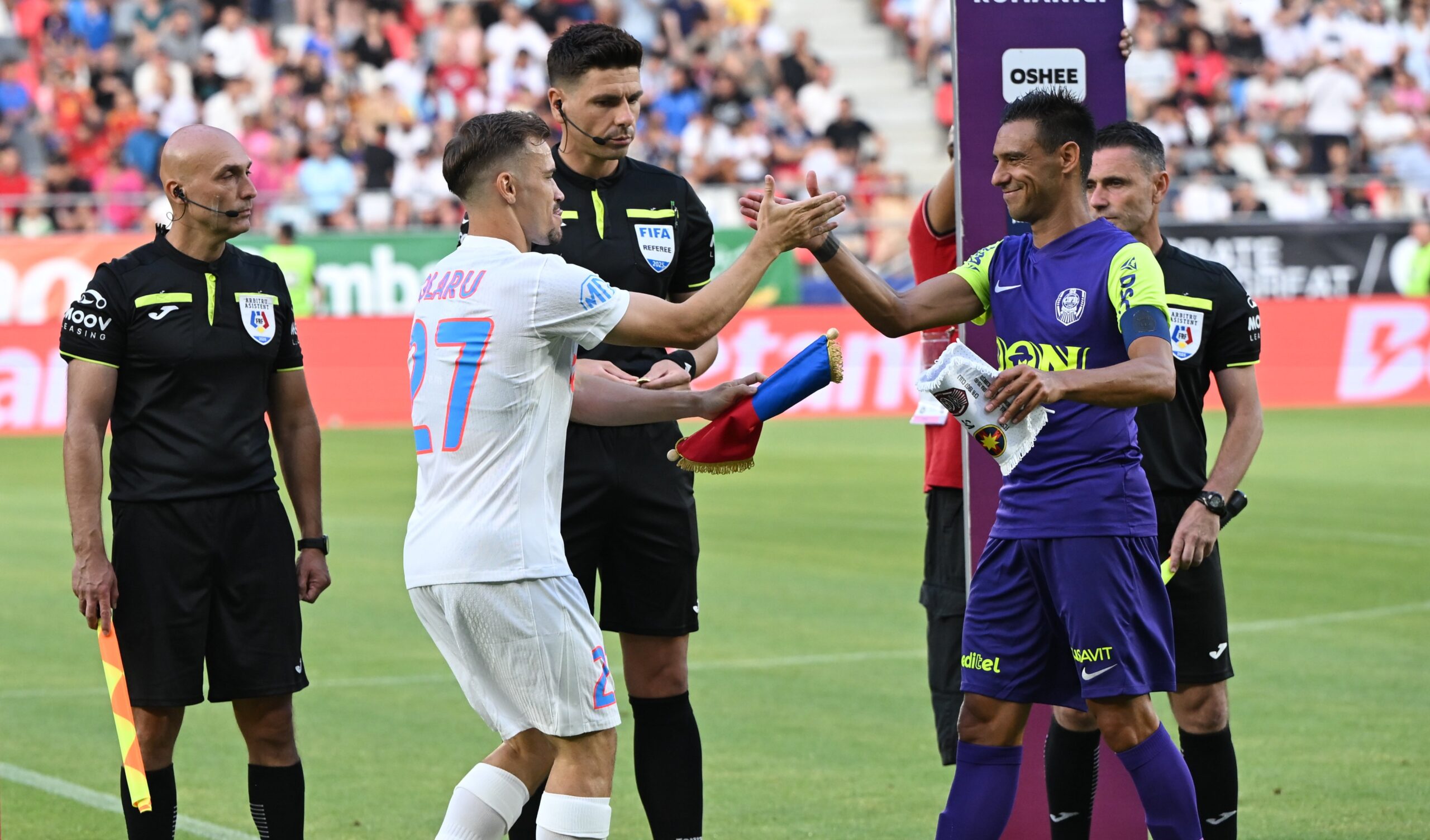 S a decis arbitrul de la FCSB CFR Cluj