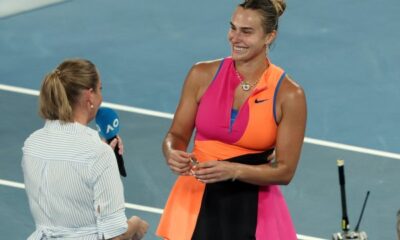 Sabalenka i a cerut iubitului ei să părăsească arena înainte să răspundă la o întrebare despre Alcaraz: ”Ce i aș da?”