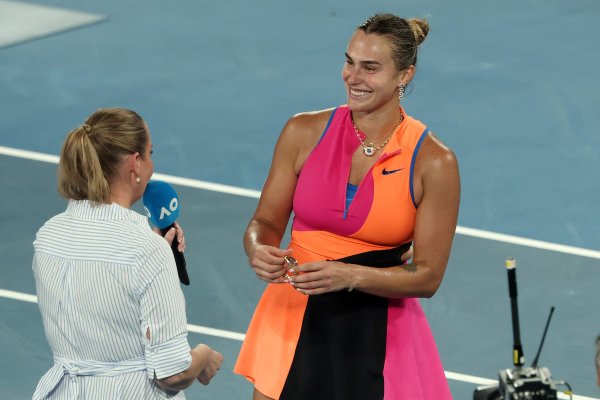 Sabalenka i a cerut iubitului ei să părăsească arena înainte să răspundă la o întrebare despre Alcaraz: ”Ce i aș da?”
