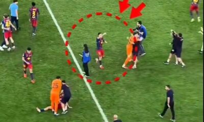 Scandalos! Riscă suspendarea în urma gestului obscen făcut imediat după Barcelona Real Madrid