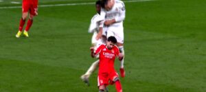 Ciocnire „horror” în Real Madrid – Benfica! Asencio a fost scos pe targă