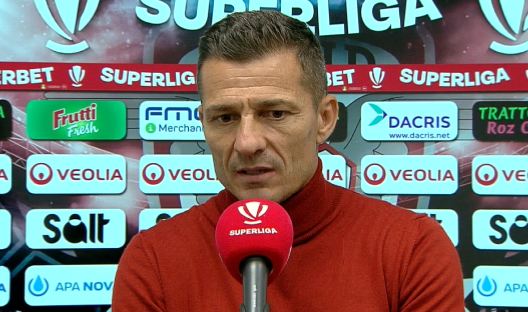 Costel Gâlcă, surprins după Hermannstadt Rapid 0 3: ”Nu mă așteptam!”
