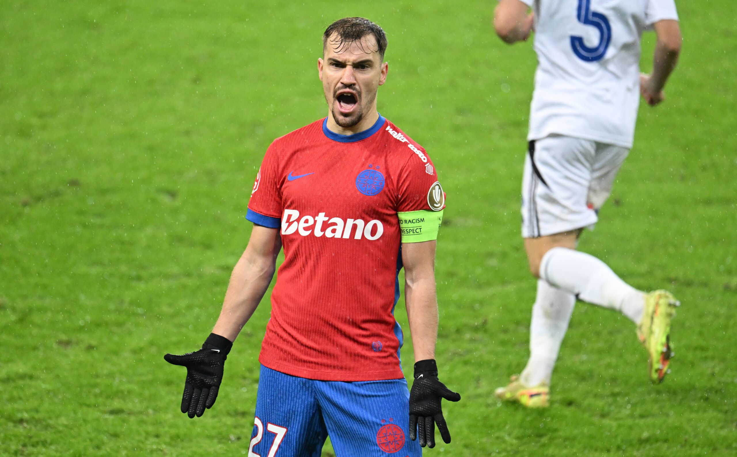 Darius Olaru, ”uitat” la Arena Națională: căpitanul FCSB ului a plecat cu duba, după FCSB Metaloglobus