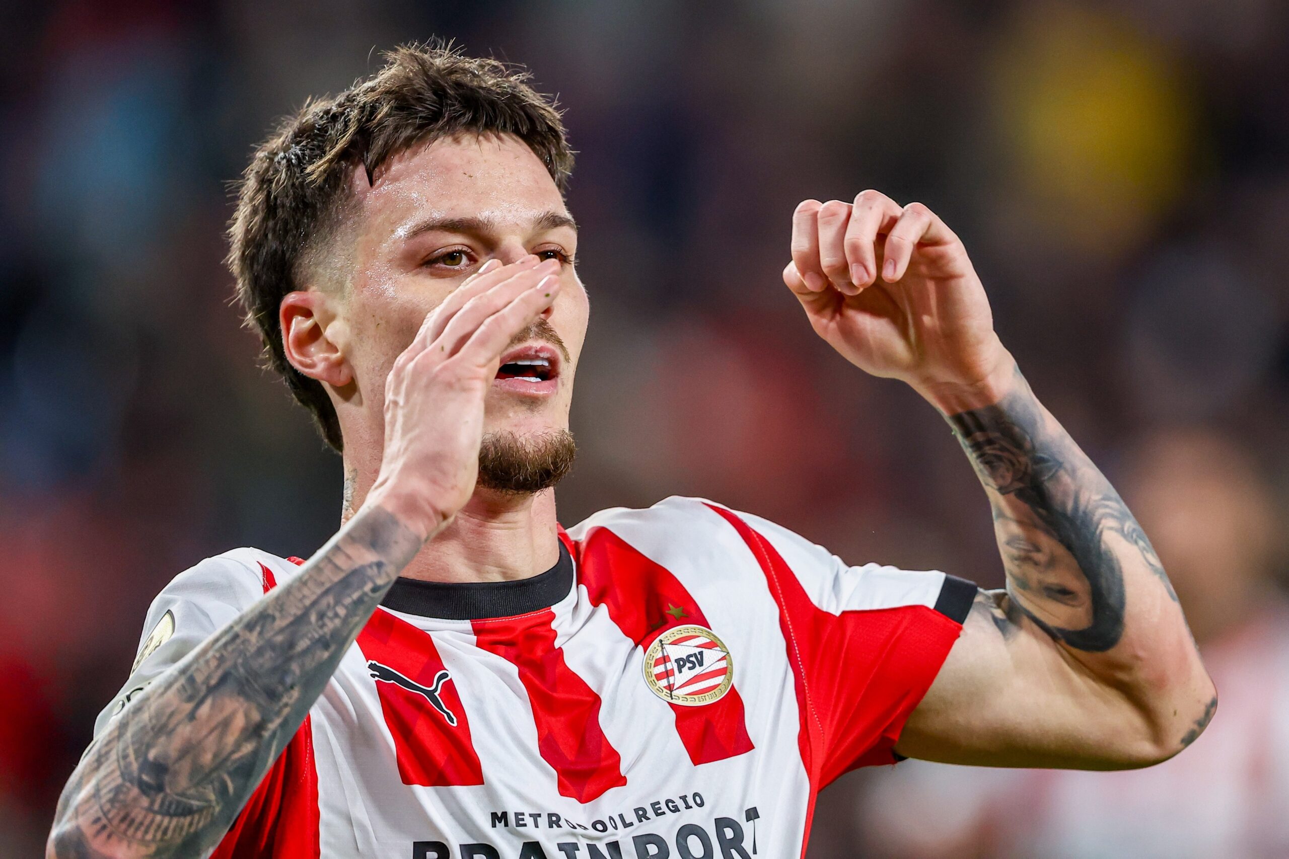 De neoprit! Un nou gol al lui Dennis Man: e pe val la PSV