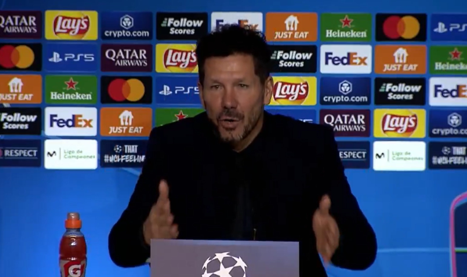 Diego Simeone, după ce Atletico a fost egalată pe final în ”thiller ul” cu Brugge: ”Fix cum mi am imaginat!”