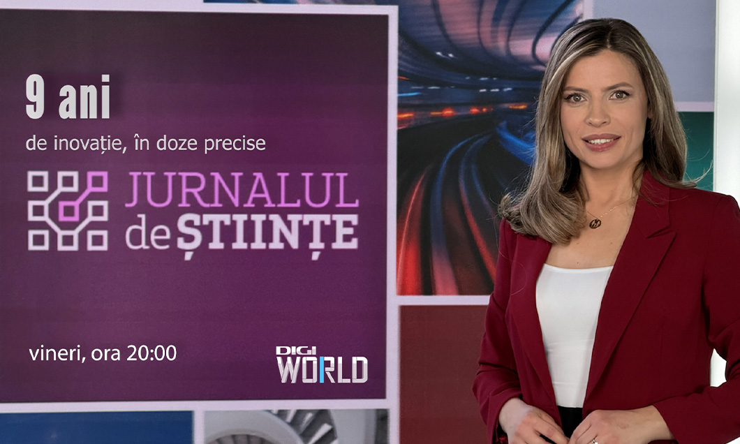 Din 6 martie, Jurnalul de Științe revine la Digi World