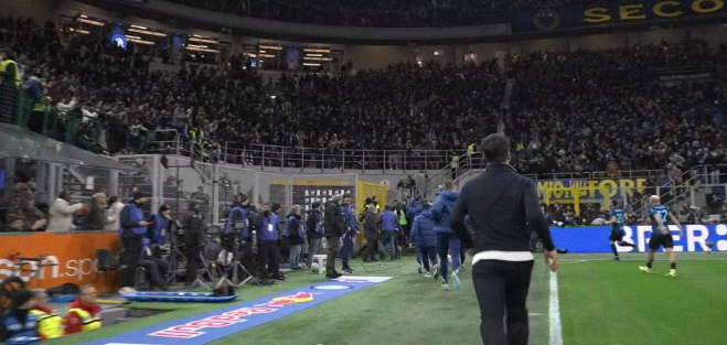 Gestul făcut de Cristi Chivu, după ce Zielinski a marcat în minutul 90 și i a adus victoria lui Inter cu Juventus