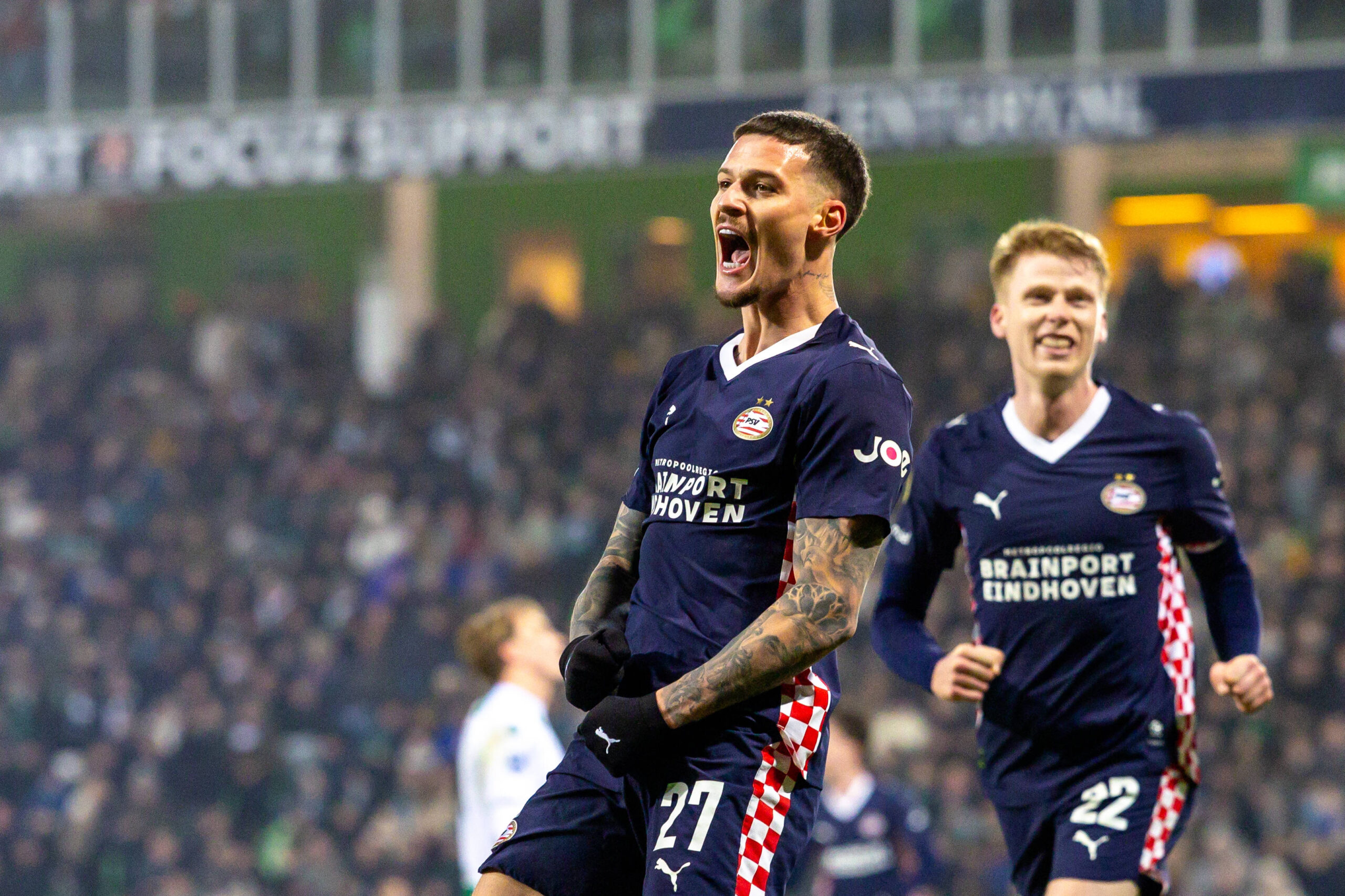 GOL: Dennis Man a marcat din nou pentru PSV! Surpriză uriașă în Olanda