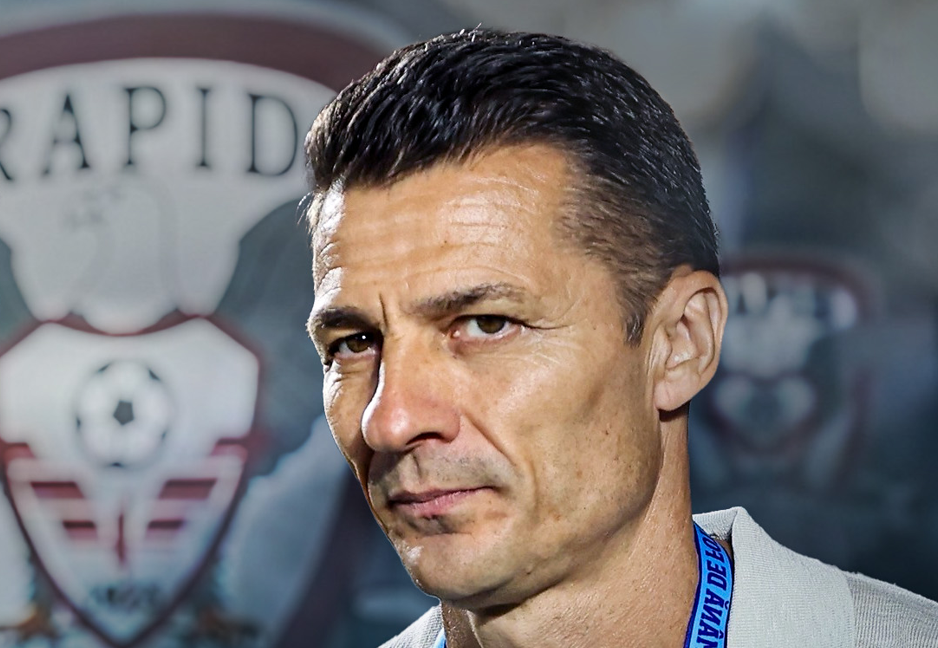 OUT! Costel Gâlcă a anunțat plecarea unui jucător, imediat după eliminarea Rapidului din Cupă