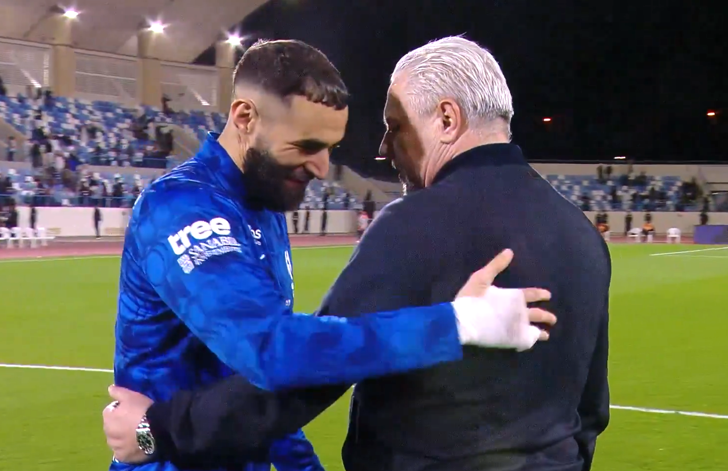 Șumudică s a dus la Benzema, după ce a luat șase goluri de la Al Hilal! Imagini virale