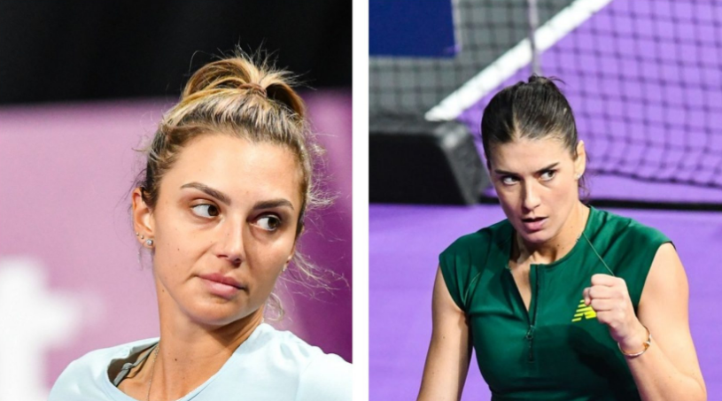 WTA Dubai: Jaqueline Cristian Ella Seidel 6