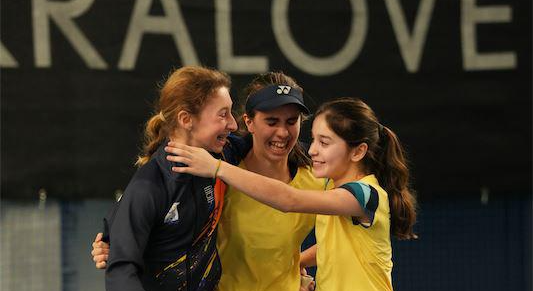 Ediție specială "Așii tenisului": invitate sunt campioanele europene U14