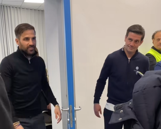 Imagini nevăzute după Como Inter! Ce s a întâmplat când Chivu a dat "nas în nas" cu Fabregas