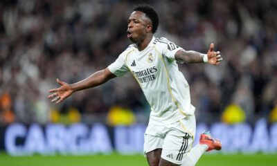 În sfârșit! Vinicius a rupt ”blestemul”, după ce a marcat o ”dublă” cu Atletico Madrid