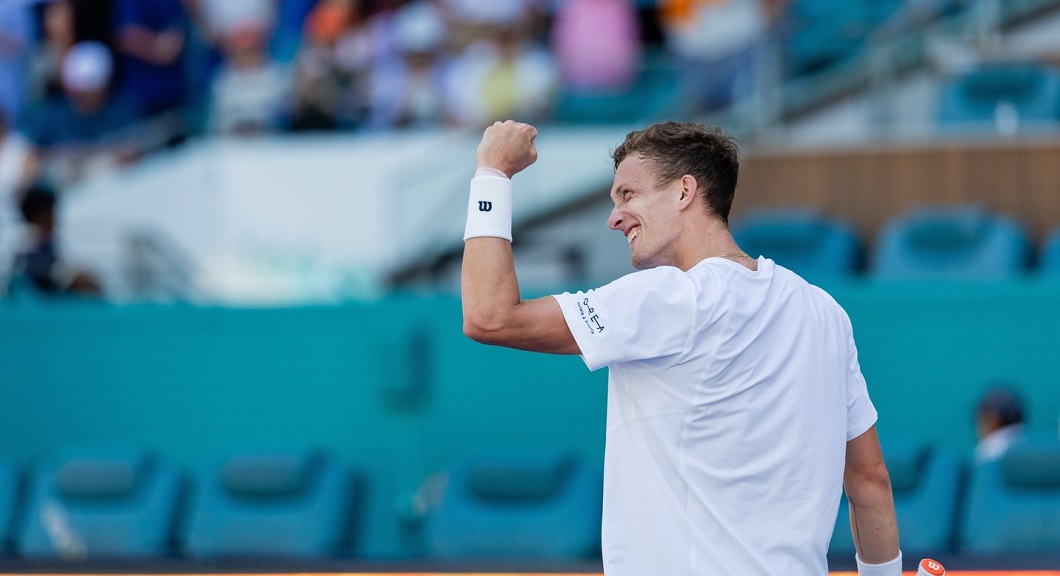 Jiri Lehecka, performanța carierei la ATP Miami Open, după un meci perfect