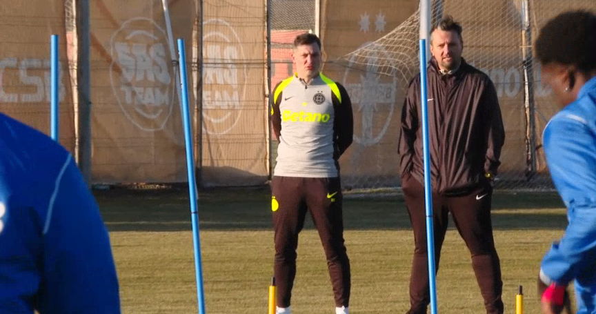 Mirel Rădoi, la primul antrenament după revenirea la FCSB! Cum a fost surprins noul antrenor al ”roș albaștrilor”