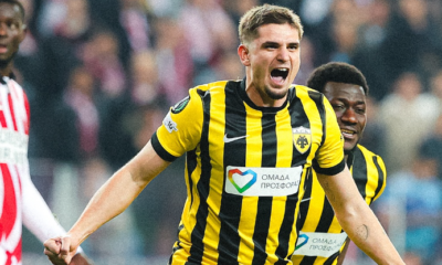 Răzvan Marin, două pase de gol și AEK Atena e aproape de sferturile Conferene League! Nota primită, după 4 0 cu Celje
