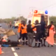 Tragedie! Autocarul unei echipe de fotbal a făcut accident grav cu un tir staționat pe margine