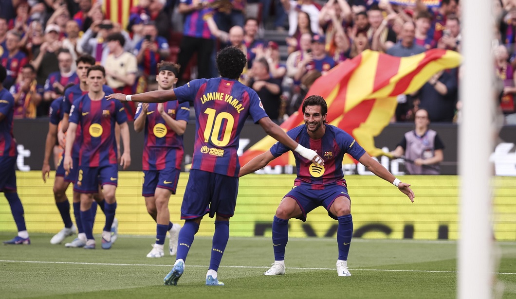 Barcelona Espanyol 4 1 | Pas URIAȘ spre titlu, după ce Lamine Yamal și Ferran Torres au făcut legea în derby ul catalan