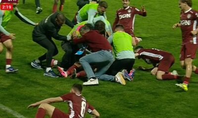 Daniel Pancu ”a explodat”! Gestul făcut în finalul partidei FC Argeș CFR Cluj