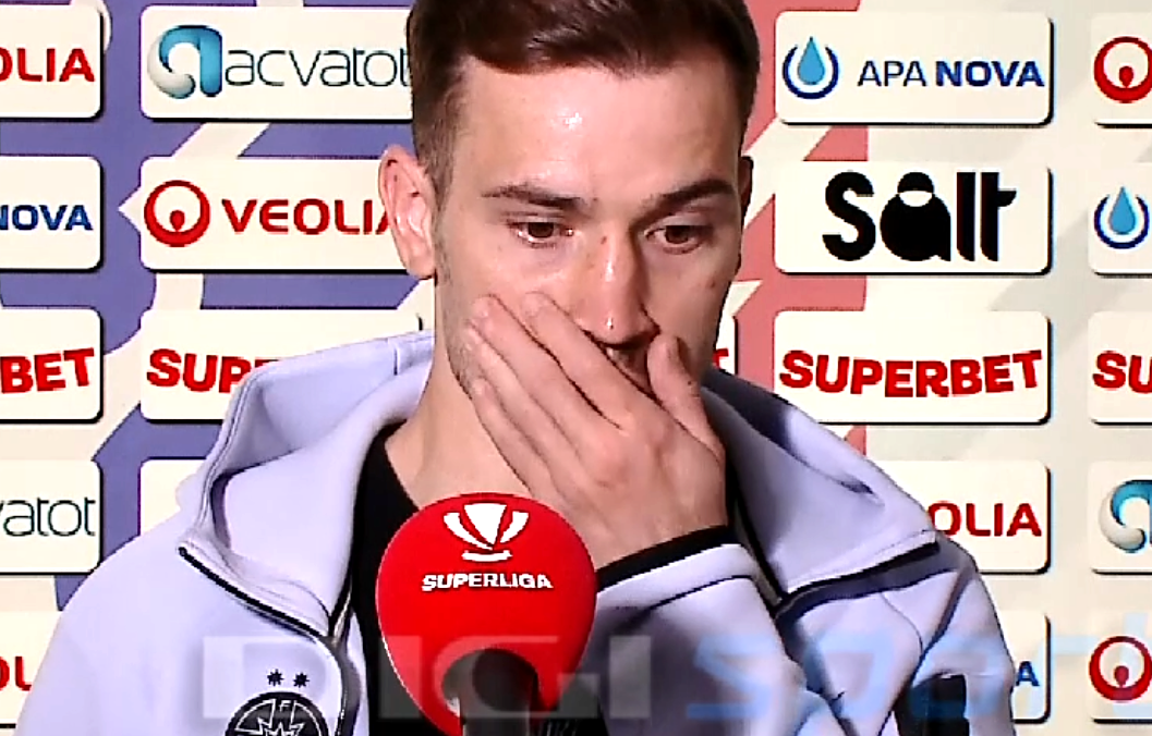 "Degeaba!" Darius Olaru a început să lăcrimeze în direct, după FC Botoșani FCSB 3