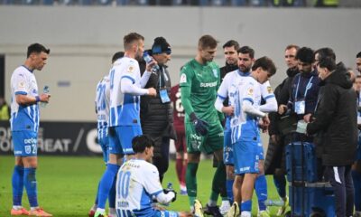 E fericit că a semnat prelungirea contractului cu Universitatea Craiova: ”Se pare că e mulțumit de mine clubul”