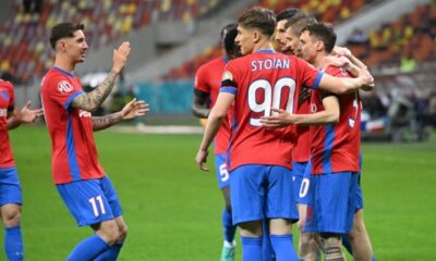 Gigi Becali a repetat obsesiv 7 cuvinte după victoria zdrobitoare a FCSB și a distrus o pe Oțelul: ”Echipă de Divizia C!”