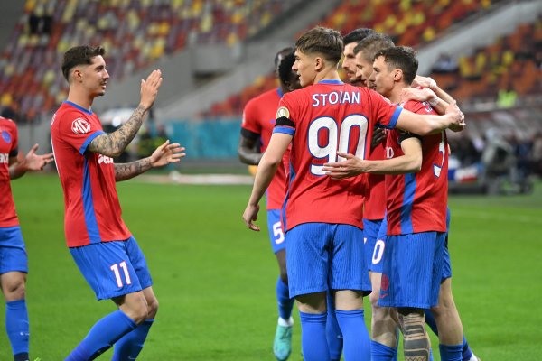 Gigi Becali a repetat obsesiv 7 cuvinte după victoria zdrobitoare a FCSB și a distrus o pe Oțelul: ”Echipă de Divizia C!”