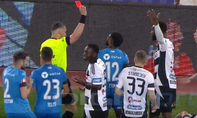 Istvan Kovacs a dat direct roșu, la U Cluj Universitatea Craiova! Dezastru în doar cinci minute