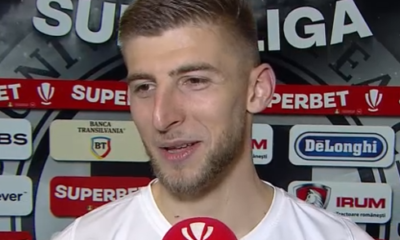 Jovo Lukic a marcat o dublă în fața Universității Craiova și a spus o clar la finalul partidei