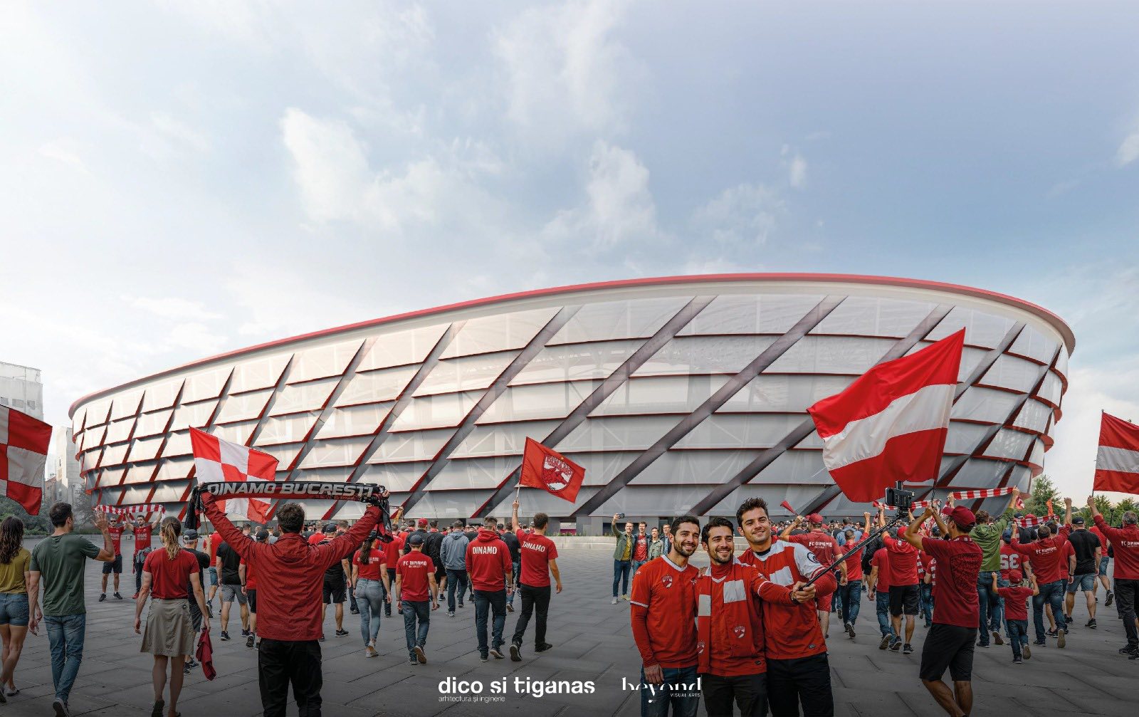 Oficialii celor de la CS Dinamo au reacționat după ce ANAF a blocat demolarea stadionului