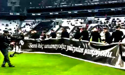 Pe măsură! Ce banner au afișat jucătorii lui Beșiktaș, în ziua înmormântării lui Mircea Lucescu