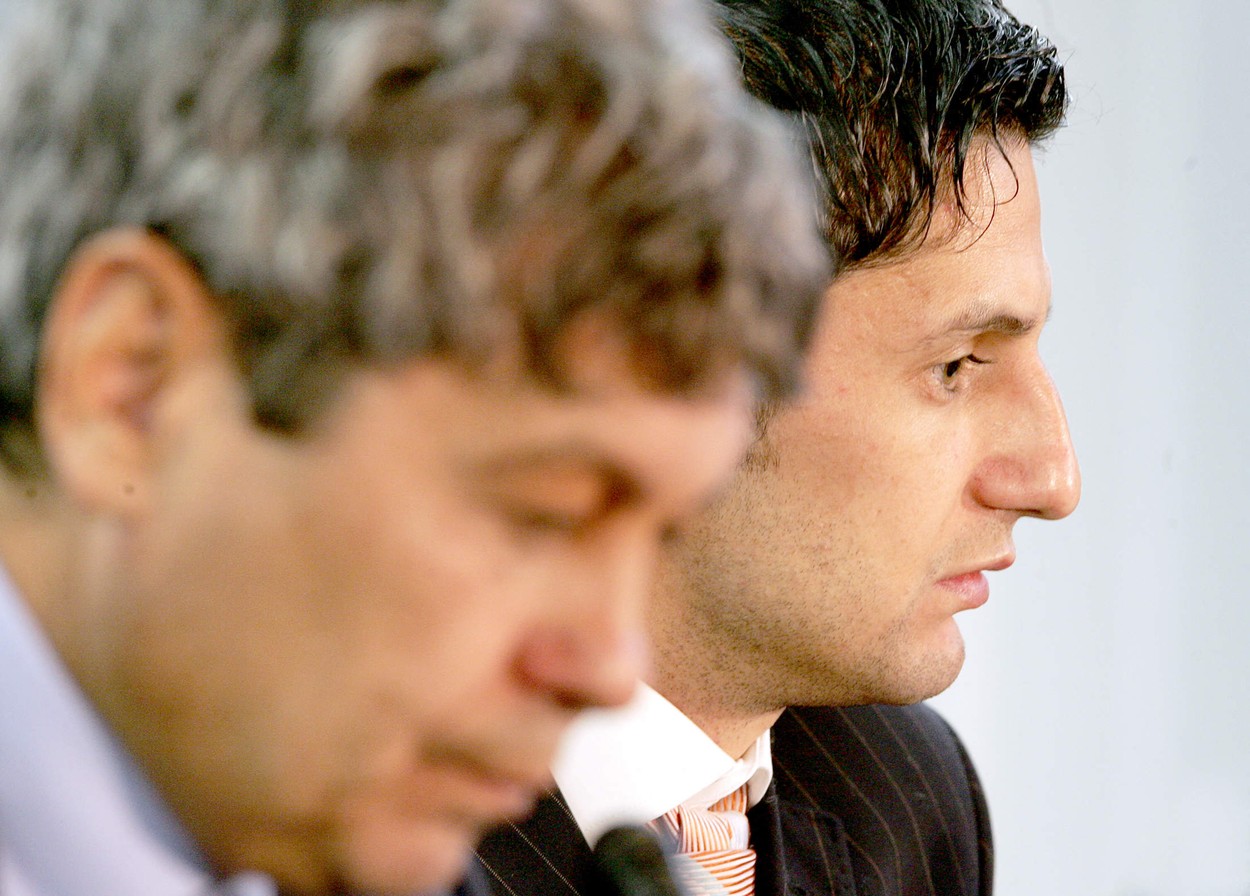 Răzvan Lucescu și Mircea Lucescu: imaginile care au făcut înconjurul lumii